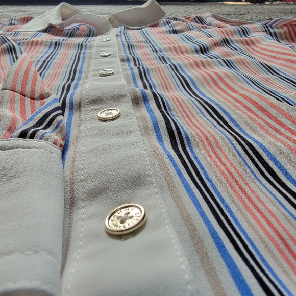 Medium Striped Tommy Hilfiger Blouse - Picture 7 of 9